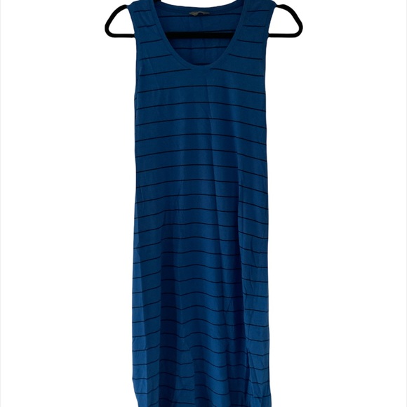 Casual striped midi dress - Picture 1 of 1